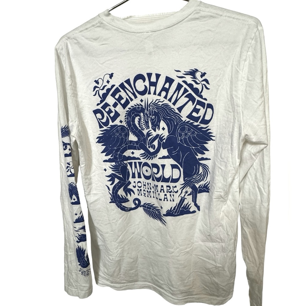John Mark McMillan Tour Band Long Sleeve Men’s M Concert T-Shirt MINTY
